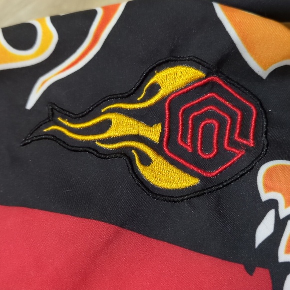 Y2K Tiger Flames Board Shorts - Picture 4 of 6